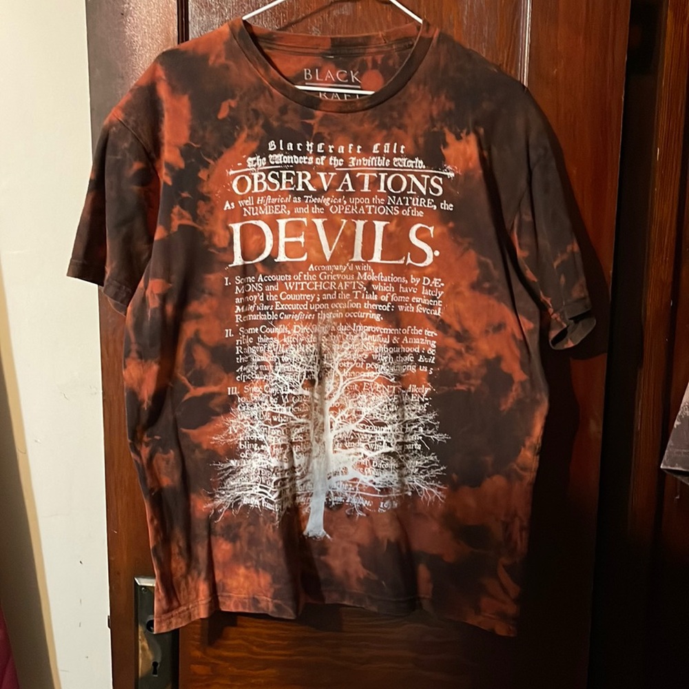 Black craft t shirt large